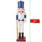 Ornativity Baseball Nutcracker 15" - Baseball Player with White Pin Stripe Uniform and Bat Holiday Decor Nutcracker